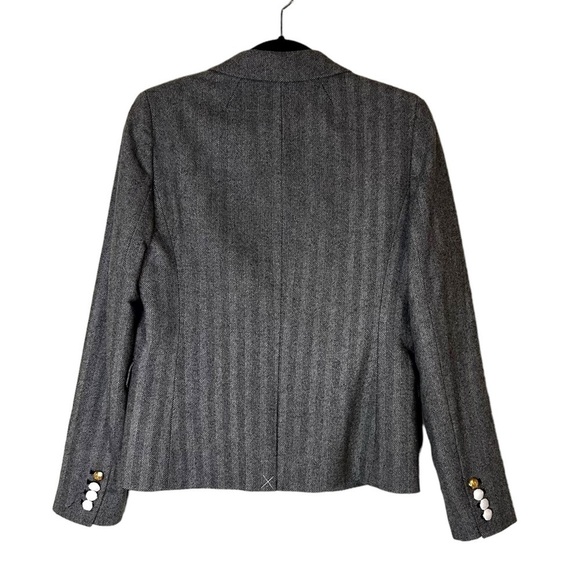 J. Crew Schoolboy Wool Blazer with Gold Buttons - Picture 3 of 11